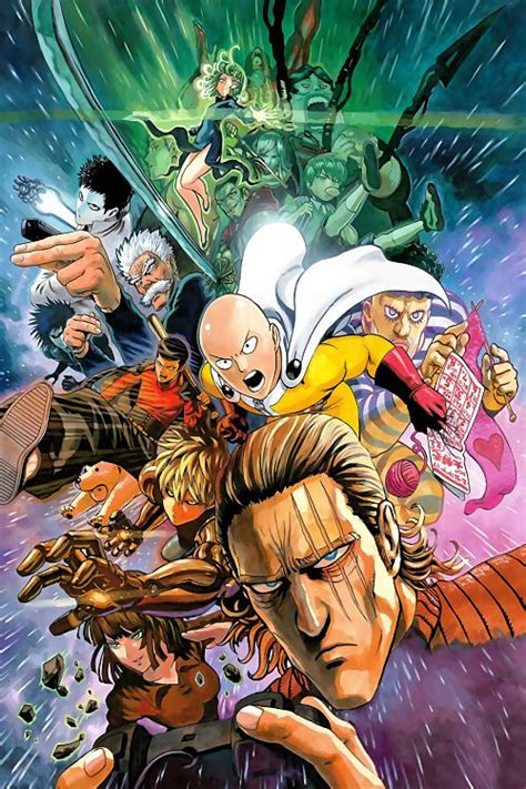 One Punch Man Characters Poster | Uncle Poster