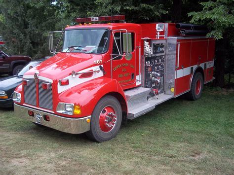 Red Kenworth fire truck | Fire trucks, Fire trucks pictures, Fire rescue