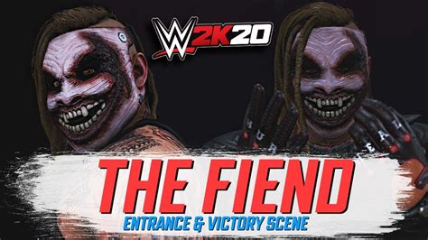 WWE 2K20 : THE FIEND ENTRANCE!! SPECIAL VICTORY SCENE! (Exclusive ...