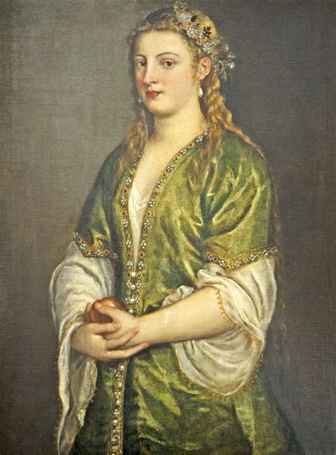 Titian (artist) Italian, c. 1490 - 1576 Portrait of a Lady… | Flickr