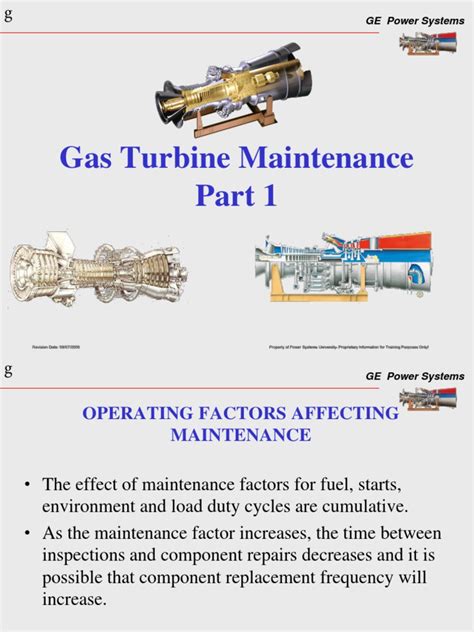 Gas Turbine Maintenance | PDF | Electric Power System | Gas Turbine