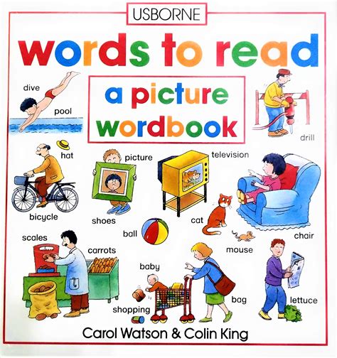 Words to Read [A Picture word book] by Carol Watson | Goodreads