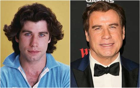 John Travolta's height, weight. Body changes: from good to bad and back