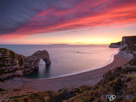 Early autumn sunset, Durdle Door - Mark Bauer Photography