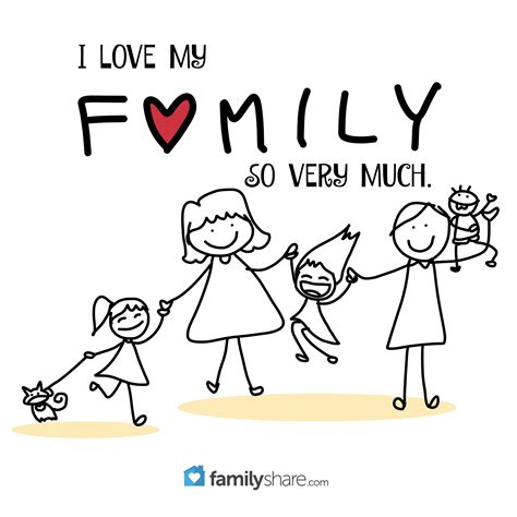 I love my family so very much. | Dibujar caricaturas, Manos dibujo, Dibujo de muñecos