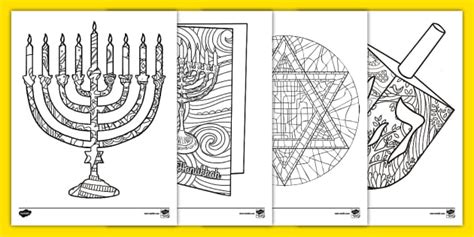 Hanukkah Coloring Pages Printable Activity | Twinkl USA