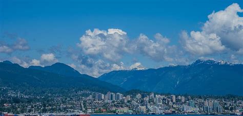 HD wallpaper: vancouver, canada, skyline, city, downtown, buildings ...