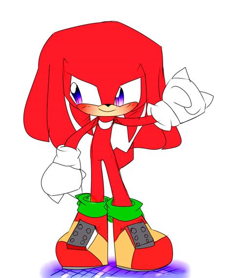 Knuckles Sonic Fan Art! by Bubbleteacrown on DeviantArt