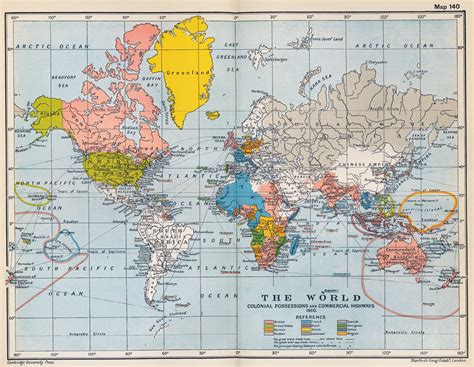 Large old political map of the World - 1910 | Old maps of the World | World | Mapsland | Maps of ...