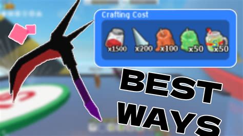 Best Ways to Get The Materials For Dark Scythe | Bee Swarm SImulator - YouTube