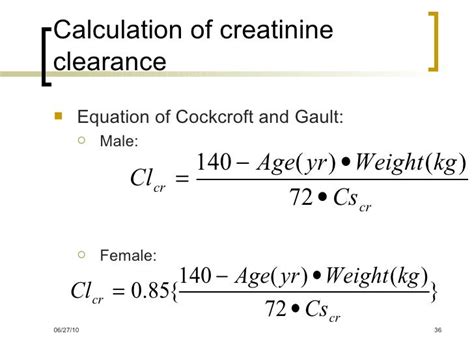 Creatinine Clearance Equation For Pediatrics - Tessshebaylo