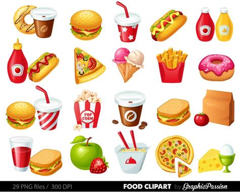 il_fullxfull.785005727_tw9d.jpg (Obrázok JPEG, 1500×1208 bodov) | Food clips, Food clipart, Clip art