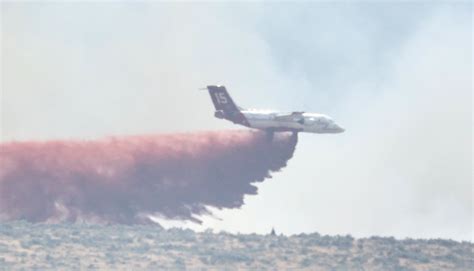 Firefighters with help from air tankers gain upper hand on 8,700-acre ...