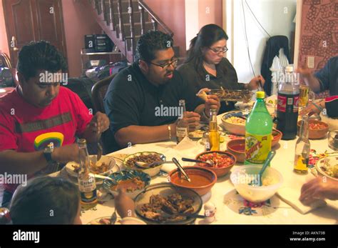 Mexican family meal Stock Photo - Alamy