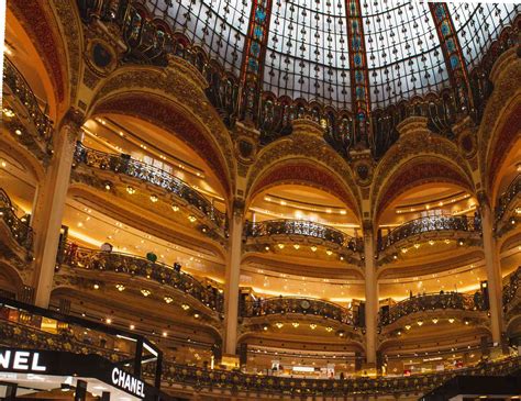 Galeries Lafayette Department Store in Paris