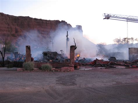 Sedona Eye » Historic Marble Canyon Lodge Destroyed by Fire