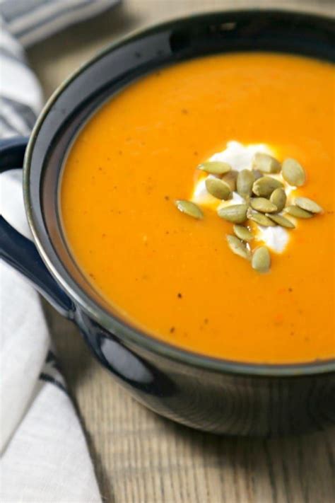 Spicy Harvest Butternut Squash Soup - Cooking in Stilettos | Recipe in 2020 | Spicy butternut ...