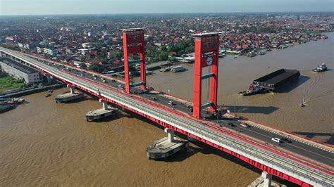 View Jembatan Ampera Palembang - YouTube