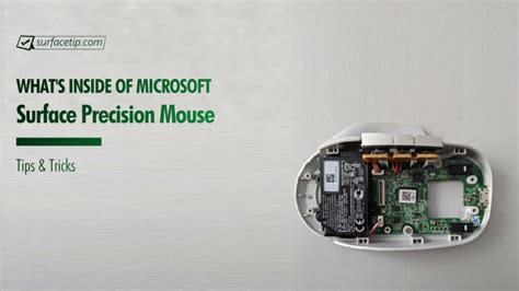 What's Inside a Microsoft Surface Precision Mouse - SurfaceTip