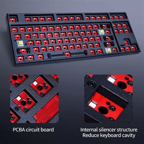 Buy Gk Hot Swappable Custom Mechanical Keyboard Kit Support Rgb | Hot Sex Picture