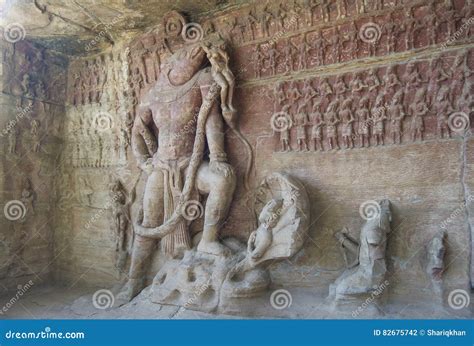 Udayagiri Cave Temple India Stock Photo - Image of century, india: 82675742