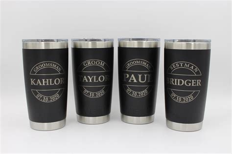 Wedding YETI Personalized 20 Oz YETI Custom Stainless Steel - Etsy Canada