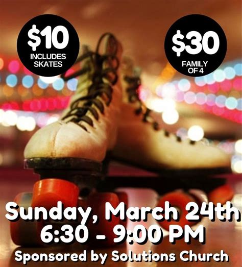 ROLLER SKATING FAMILY NIGHT, Tinley Park Roller Rink, 24 March 2024 ...