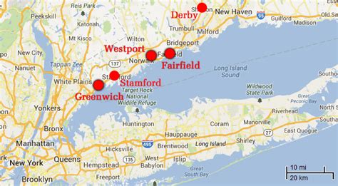 Postlandia: Before and After: Fairfield County, Connecticut