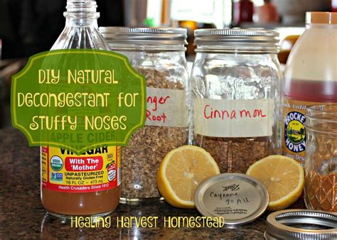 DIY BEST Decongestant that REALLY Works! How to Get Rid of a Stuffy ...