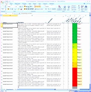 10 software Requirements Template Excel - Excel Templates