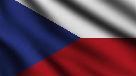 Czech Republic flag waving in the wind with 3d style background 20874260 Stock Photo at Vecteezy