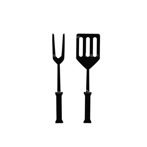 Bbq Vector Set 2 Vector Utensils 10 - Designious