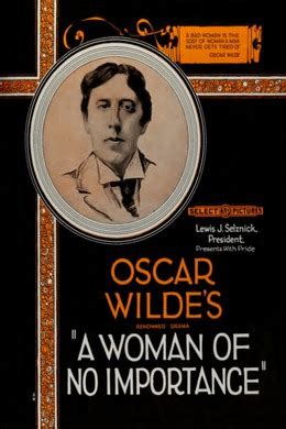 A Woman of No Importance by Oscar Wilde