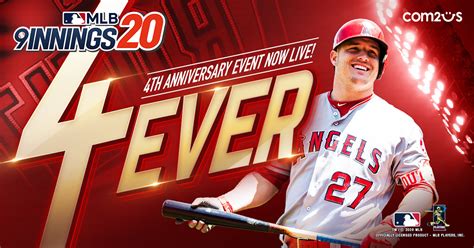 MLB 9 Innings 20 Announces 4th Anniversary Celebration | GamingShogun