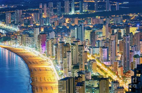 Benidorm skyline Photograph by Facto Foto | Pixels