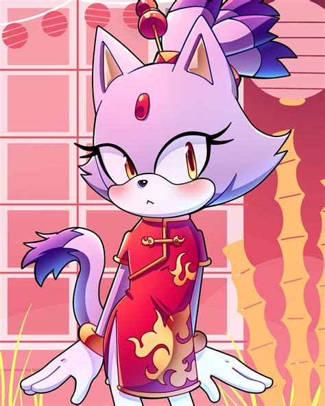 Blaze The Cat Chinese New Years | Sonic the Hedgehog! Amino