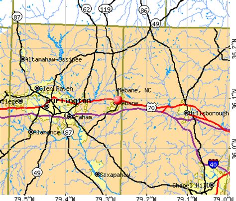 Mebane, North Carolina (NC 27302) profile: population, maps, real ...