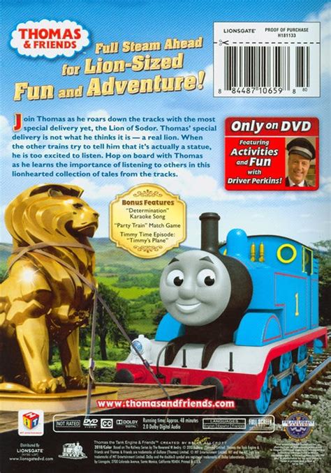 The Lion of Sodor DVD back cover by Jack1set2 on DeviantArt