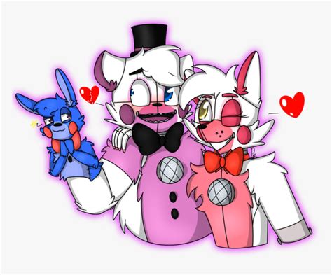 Funtime Freddy X Funtime Foxy, HD Png Download , Transparent Png Image - PNGitem