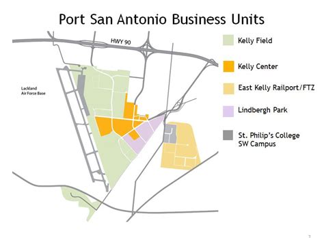 port san antonio map business units - San Antonio Report