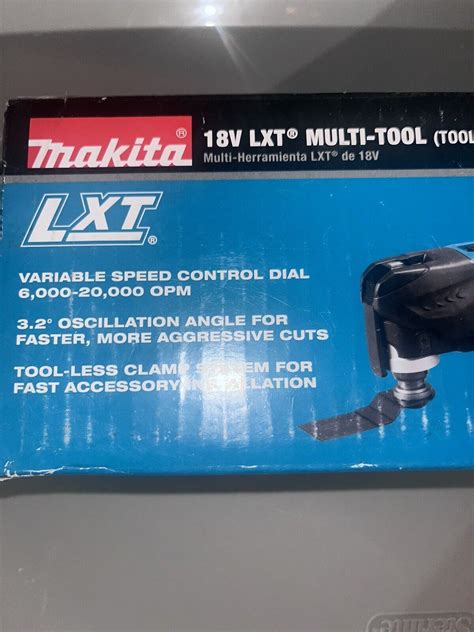 Makita 18V Li-Ion LXT Variable-Speed Multi-Tool TOOL-ONLY XMT03Z BRAND NEW 88381667708 | eBay