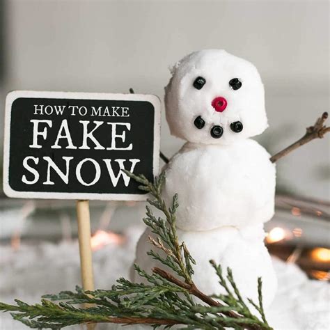 6 Craft Recipes to Make Fake Snow | Empress of Dirt