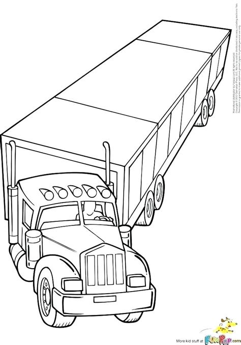 Big Rig Coloring Pages at GetColorings.com | Free printable colorings pages to print and color