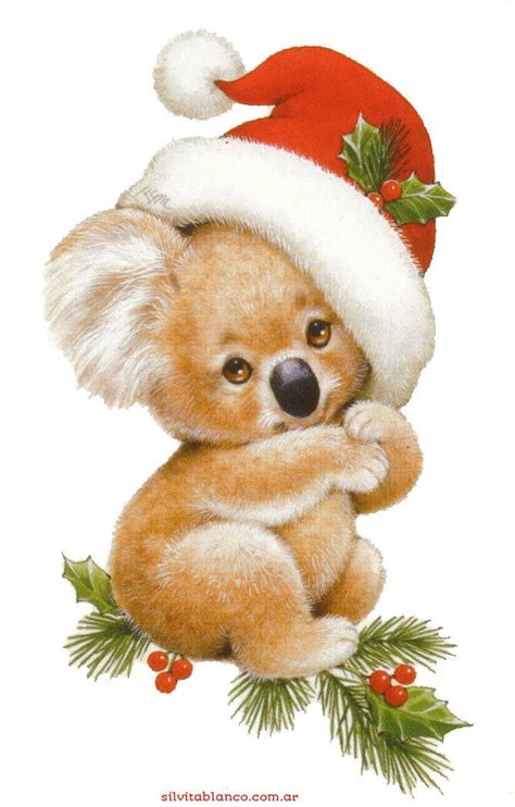 CHRISTMAS KOALA BEAR | CLIP ART - CHRISTMAS 2 - CLIPART | Pinterest ...