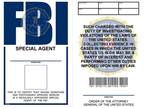 Propnomicon: X-Files Style FBI Badge