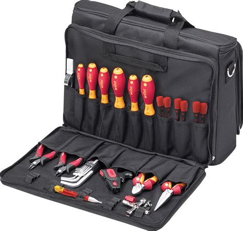 WIHA 43879: Tool kit, tool bag, service technician, 29 pieces at reichelt elektronik