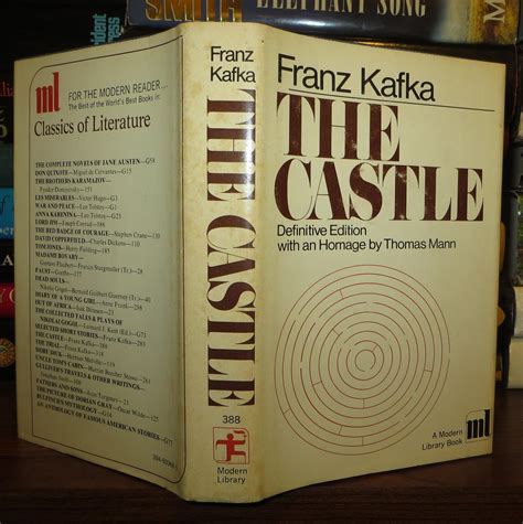 THE CASTLE | Franz Kafka | Modern Library Edition