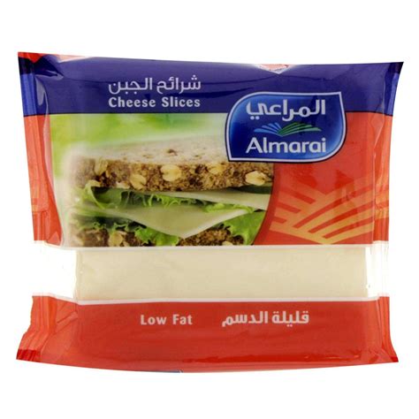 Buy Almarai Low Fat Cheese Slices 200g Online - Shop Fresh Food on Carrefour UAE
