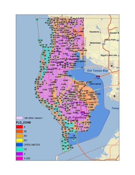 Flood Zones In Pinellas County Flood Zone Map Of Florida Flood | My XXX Hot Girl