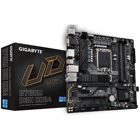 Gigabyte B760M D3H DDR4 Motherboard - Specs, Compare Prices | Pangoly